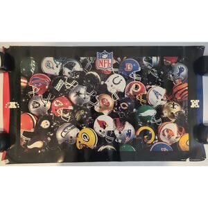 Vintage‎ 90s 1995 NFL Football Helmets Teams Conferences Poster